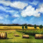 Hay Bales and Corn 120 Online Jigsaw